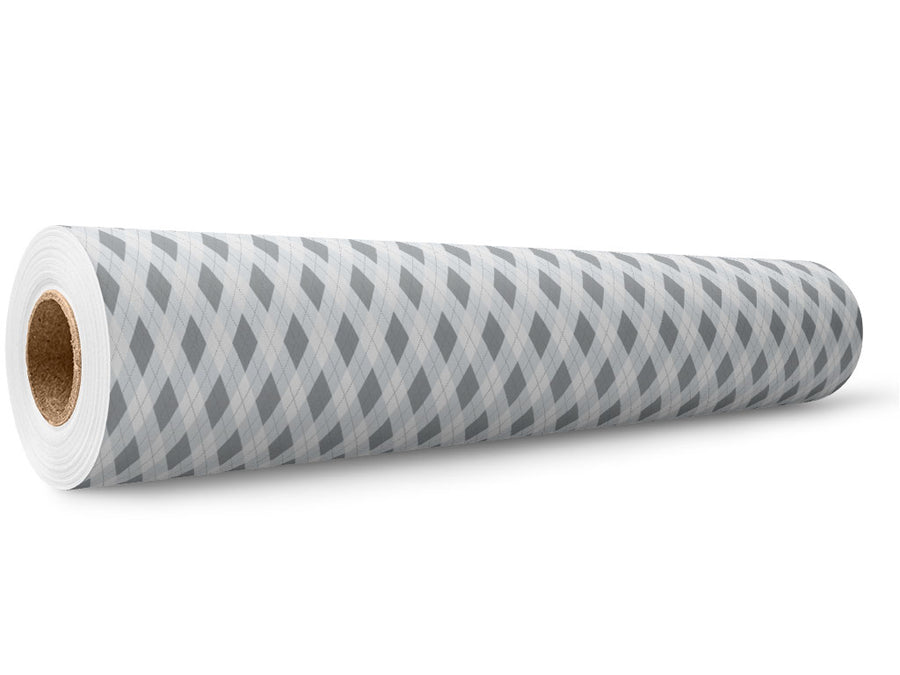 Achromatic Argyle Wrap Film Wholesale Roll~Rwraps Series 914 Digitally Printed Vinyl Roll~5