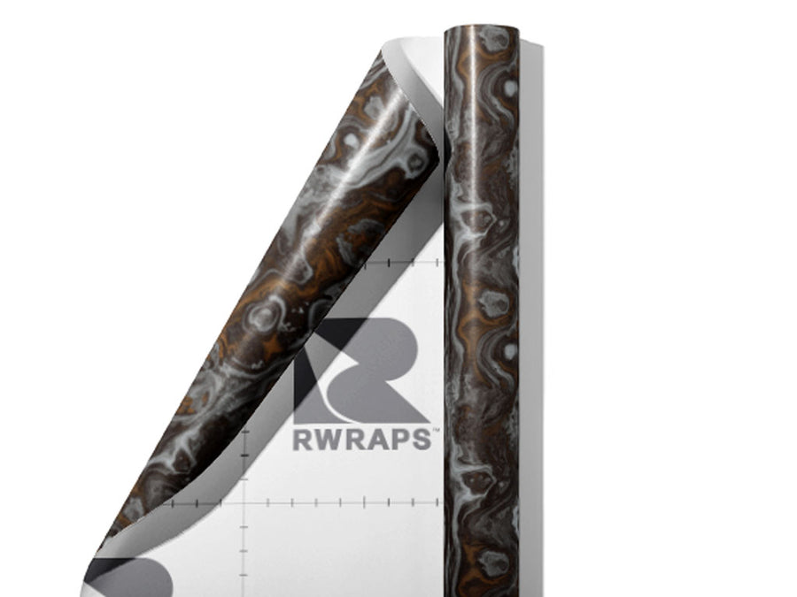 Acid Pour Epoxy-Resin Wrap Film Sheets~Rwraps Series 914 Acid Pour Epoxy-Resin Scrolled Sheet~5