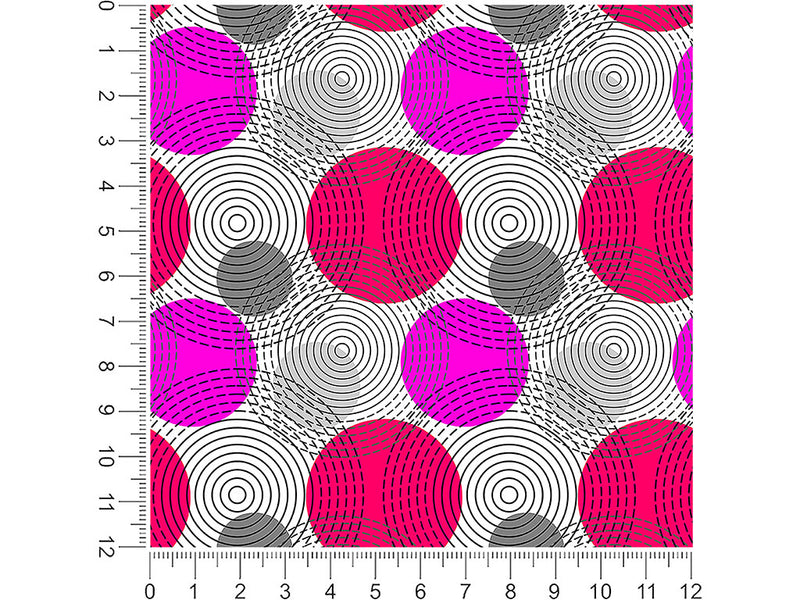 across time abstract geometric 1ft x 1ft Craft Sheets