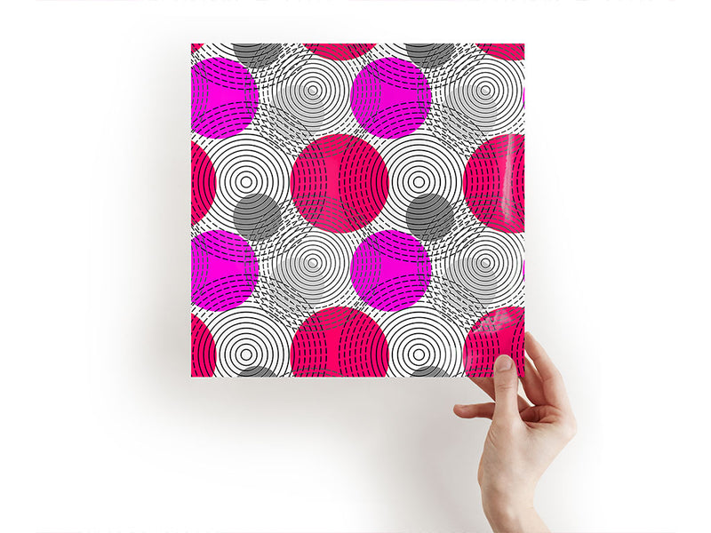 across time abstract geometric Craft Sheets