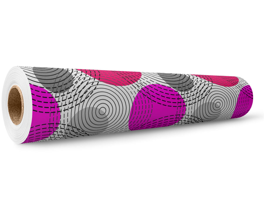 Across Time Abstract Wrap Film Wholesale Roll~Rwraps Series 914 Digitally Printed Vinyl Roll~5