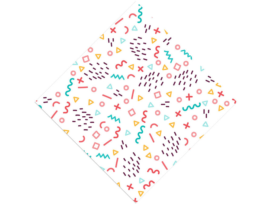 Acting Rehearsal Abstract Vinyl Wrap Pattern