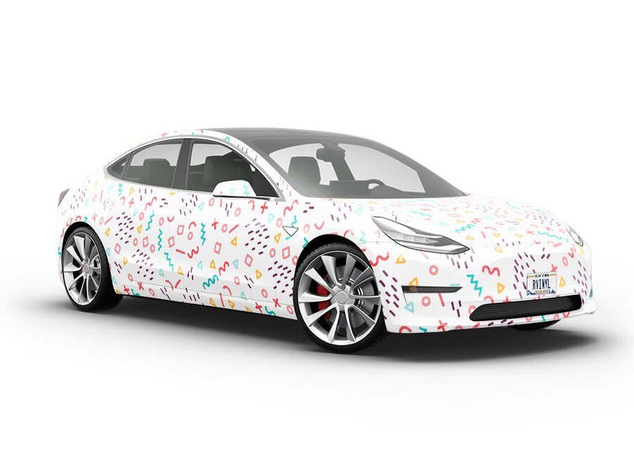 Acting Rehearsal Abstract Vehicle Vinyl Wrap