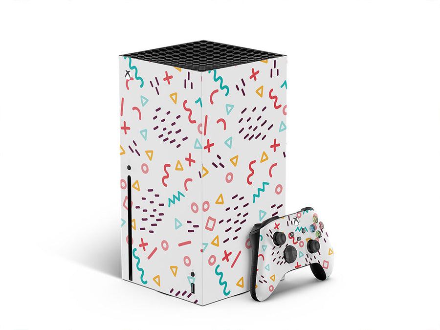 acting rehearsal abstract geometric XBOX DIY Decal