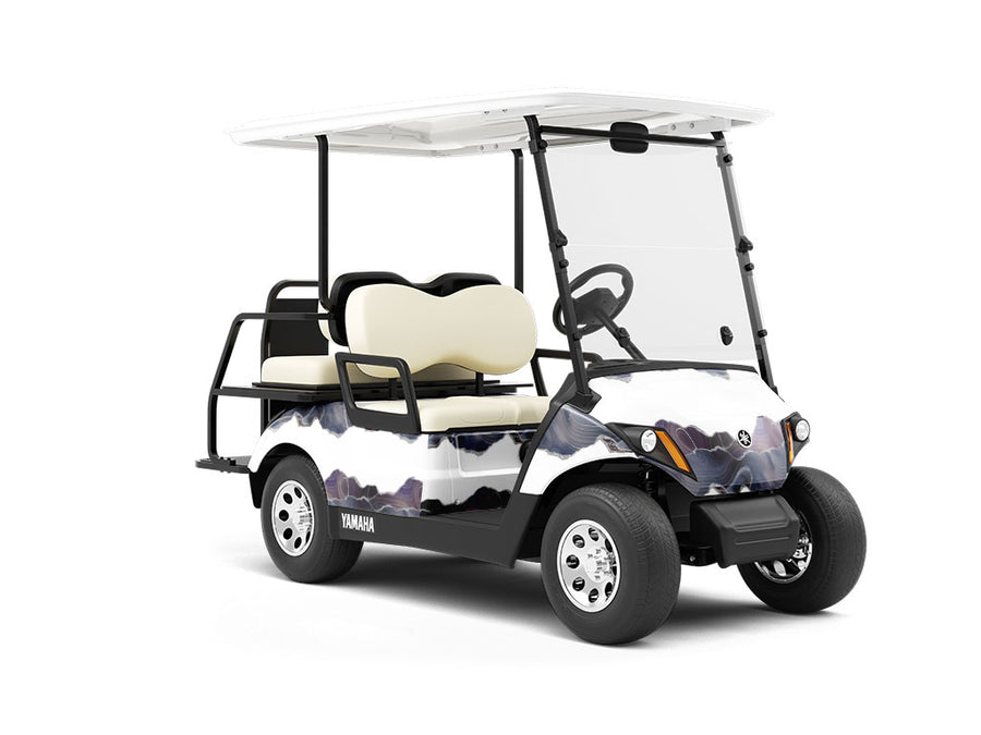 Actinolite Gemstone Wrapped Golf Cart