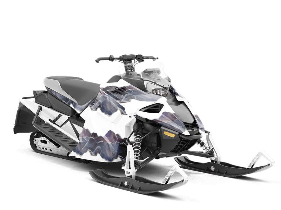 Actinolite Gemstone Custom Wrapped Snowmobile