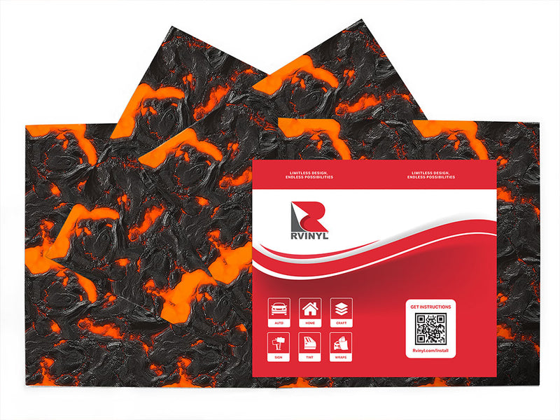 active fury lava Craft Vinyl Sheet Pack