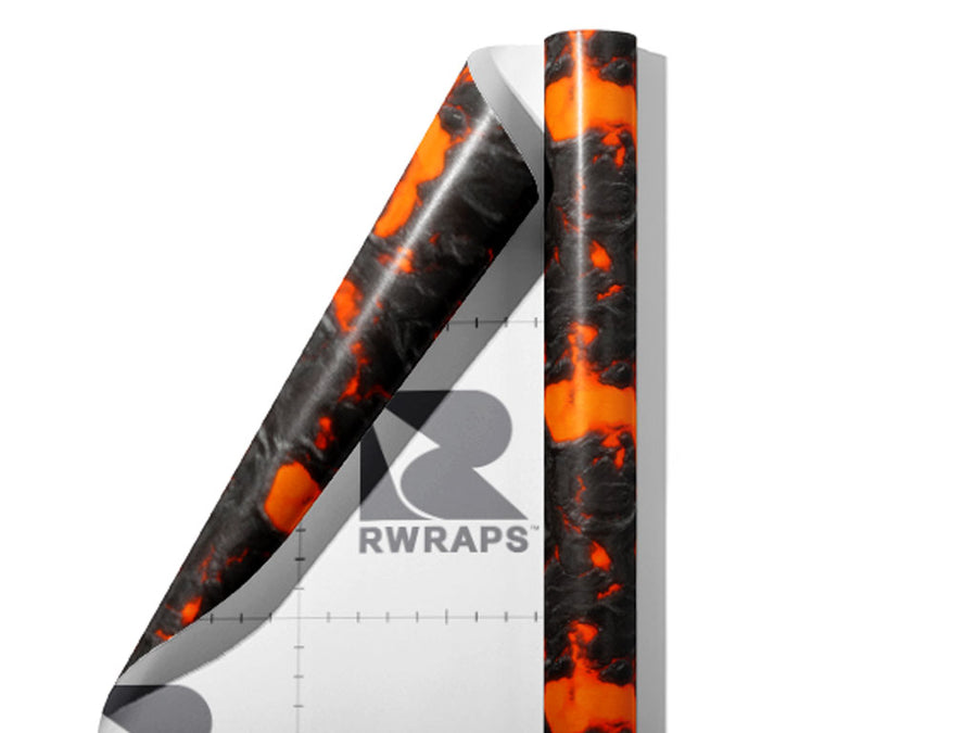 Active Fury Lava Wrap Film Sheets~Rwraps Series 914 Active Fury Lava Scrolled Sheet~3