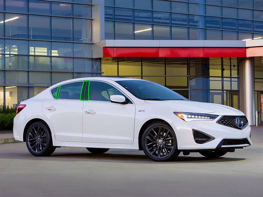 acura ilx 2013-2021 Pillar Post Trim Installation Location