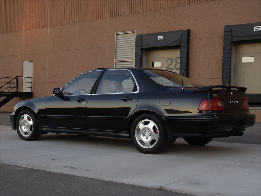 acura legend 1991-1995 (sedan) Matte Black Pillar Trim