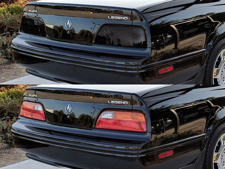 legend (coupe) Before and After Smoked Taillights