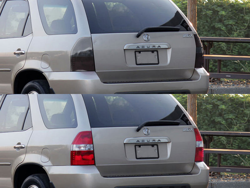mdx Before and After Smoked Taillights