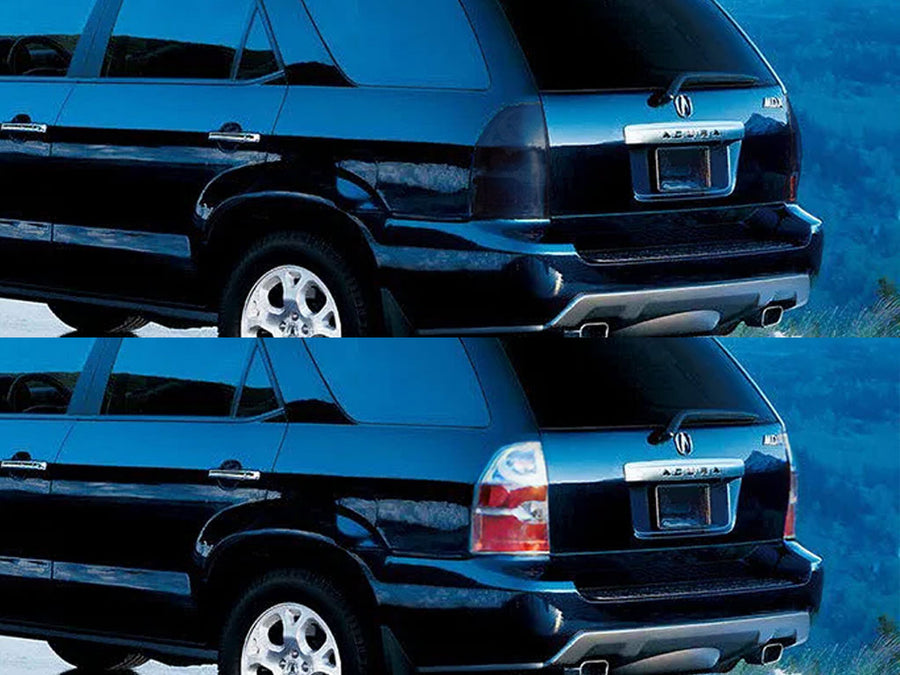 mdx Before and After Smoked Taillights