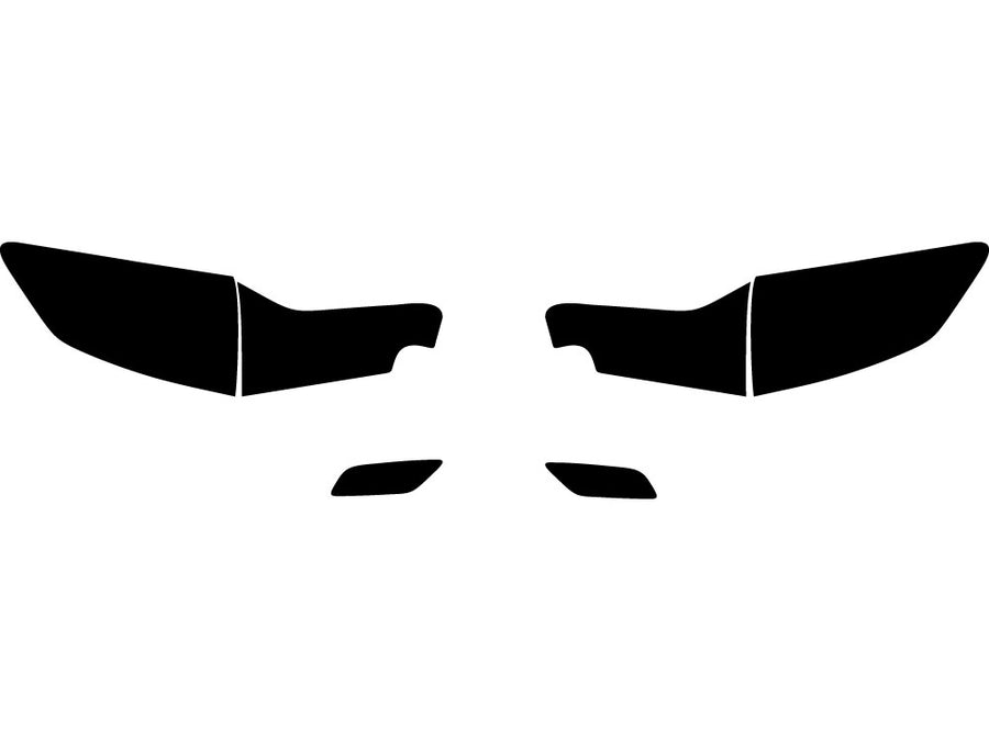 mdx Precut Tail Light Tint Diagram