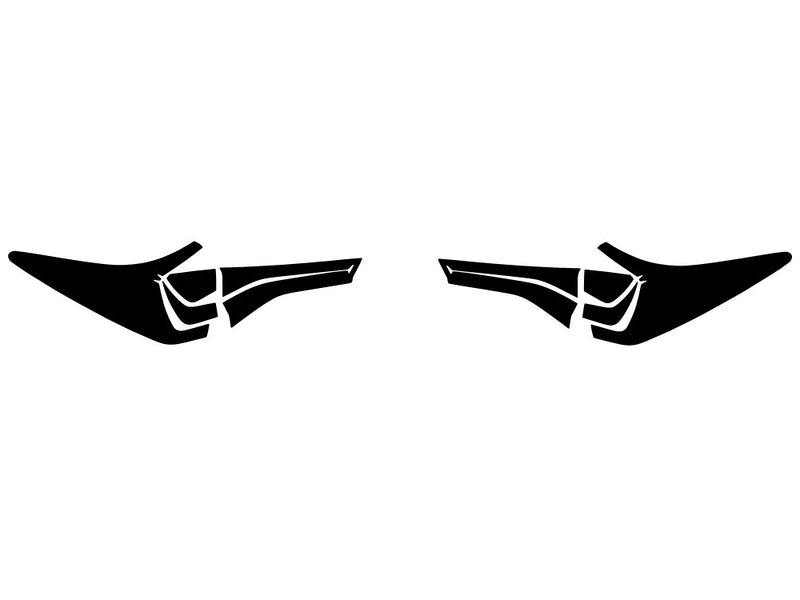 mdx Precut Tail Light Tint Diagram