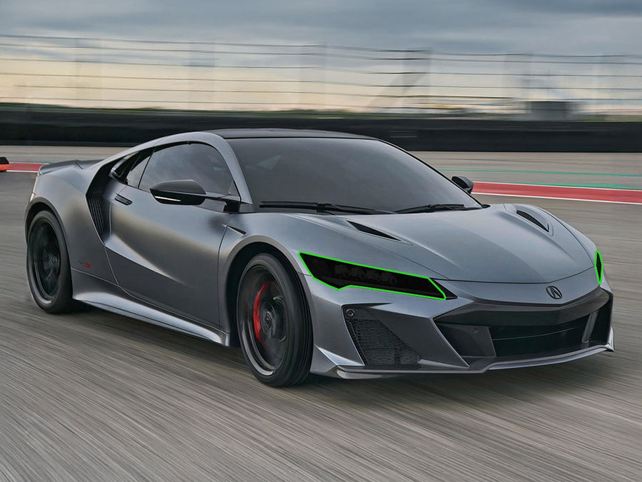 acura nsx 2019-2022 Headlight Tint Location