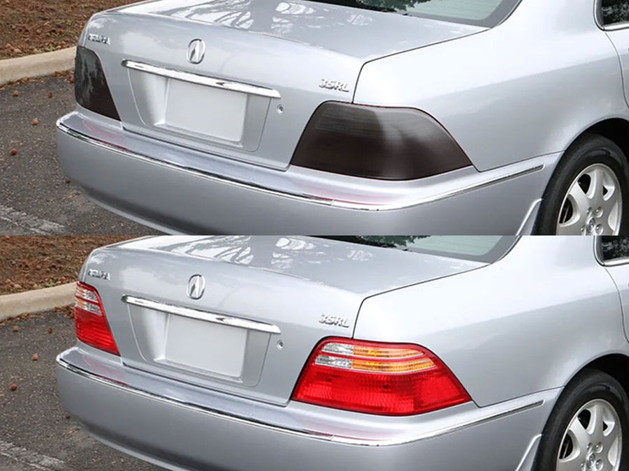 rl Before and After Smoked Taillights