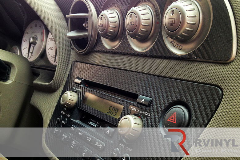 Acura RSX Carbon Fiber Dash Kit~Customer Installation Example of an Installed Carbon Fiber Dash Kit on a 2006 Acura RSX~2