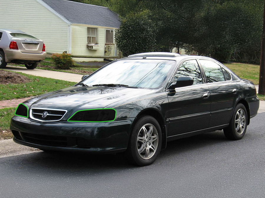 acura tl 1999-2001 Headlight Tint Location