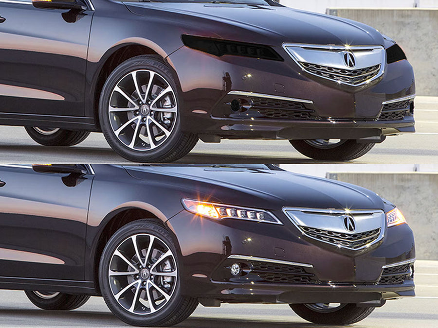 acura tlx 2015-2017 Headlight Tint Appearance