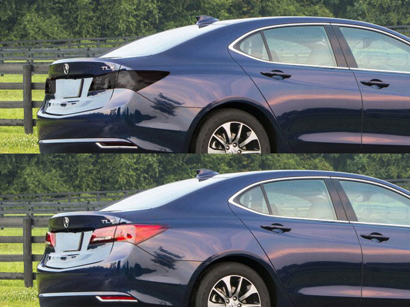 tlx Before and After Smoked Taillights
