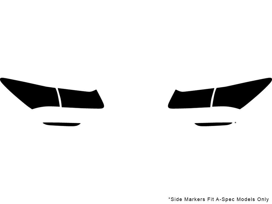 tlx Precut Tail Light Tint Diagram