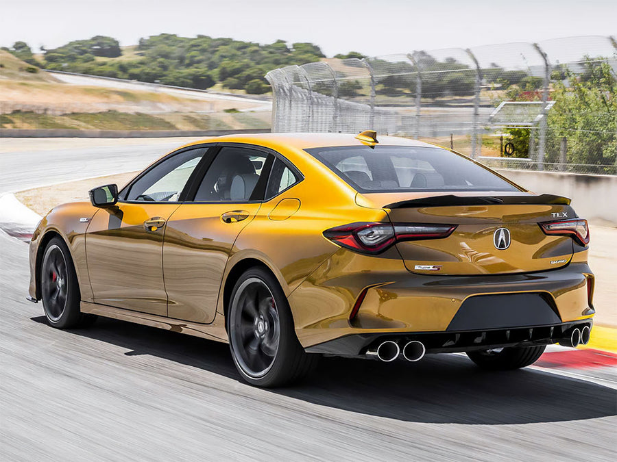 acura tlx 2021-2023 Piano Black Pillar Trim