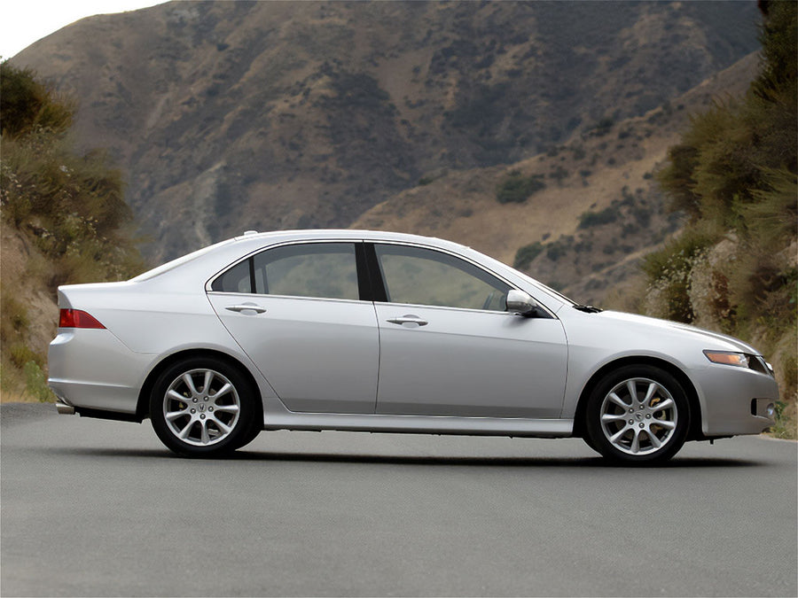acura tsx 2004-2008 Carbon Fiber Pillar Trim
