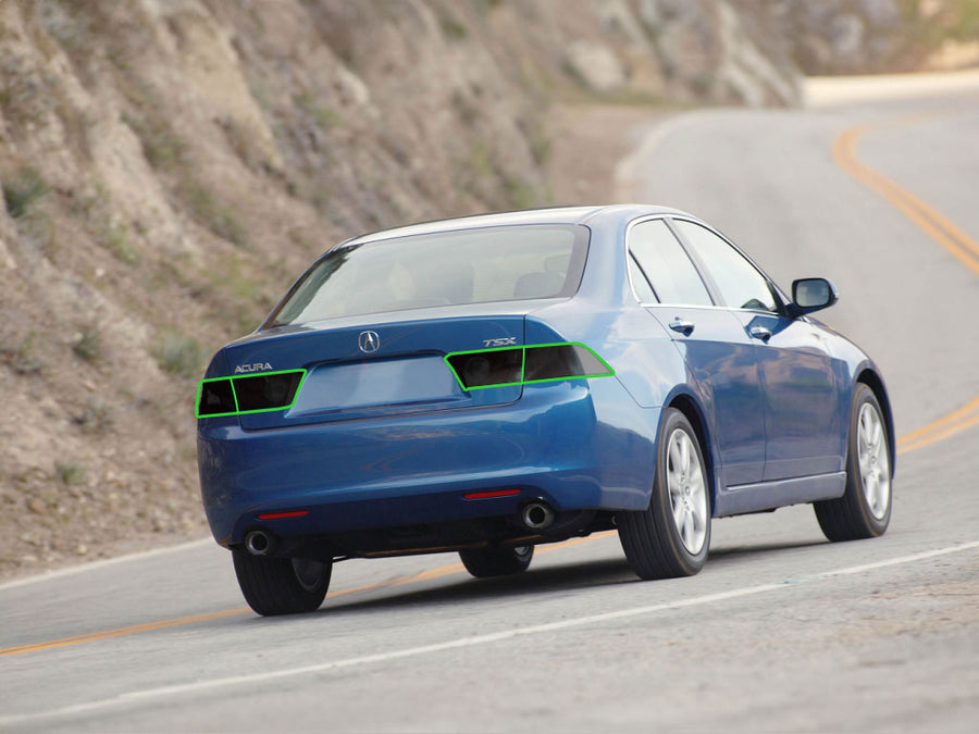 tsx Tail Light Tint Installation Points