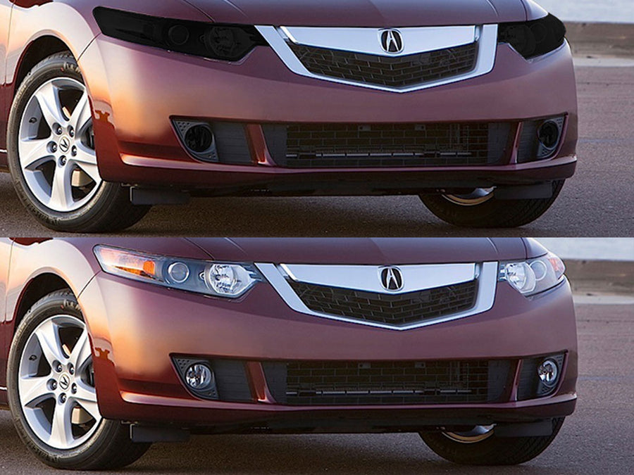 acura tsx 2009-2014 Headlight Tint Appearance