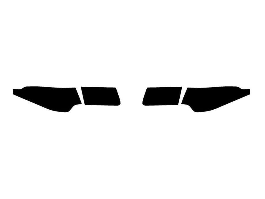 tsx (sedan) Precut Tail Light Tint Diagram