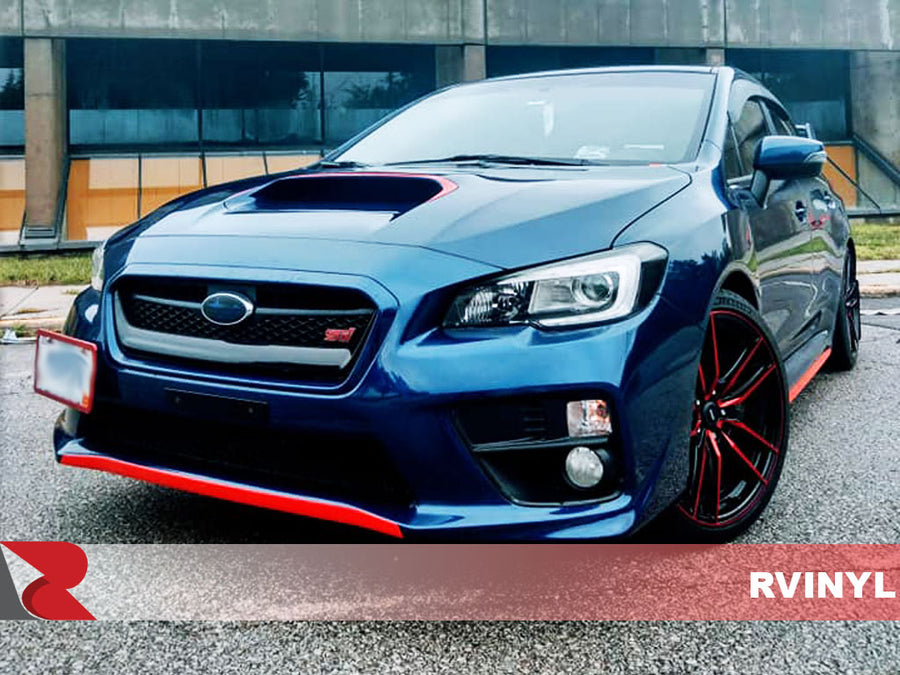 2017 Subaru Avery Dennison SW900 Gloss Cardinal Red DIY Rear Wrap Front Wrap