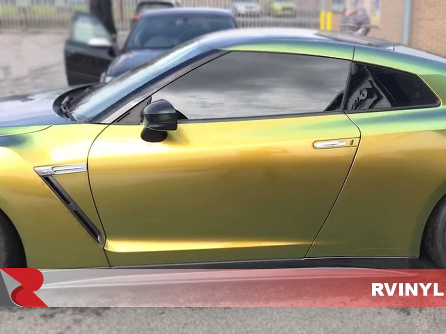 Avery SW 900 Gloss Fresh Spring Passenger Door Wrap