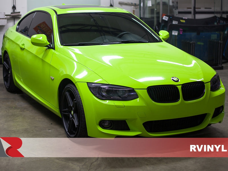 Avery Dennison™ SW900 Gloss Lime Green Vinyl Wrap | 731-O