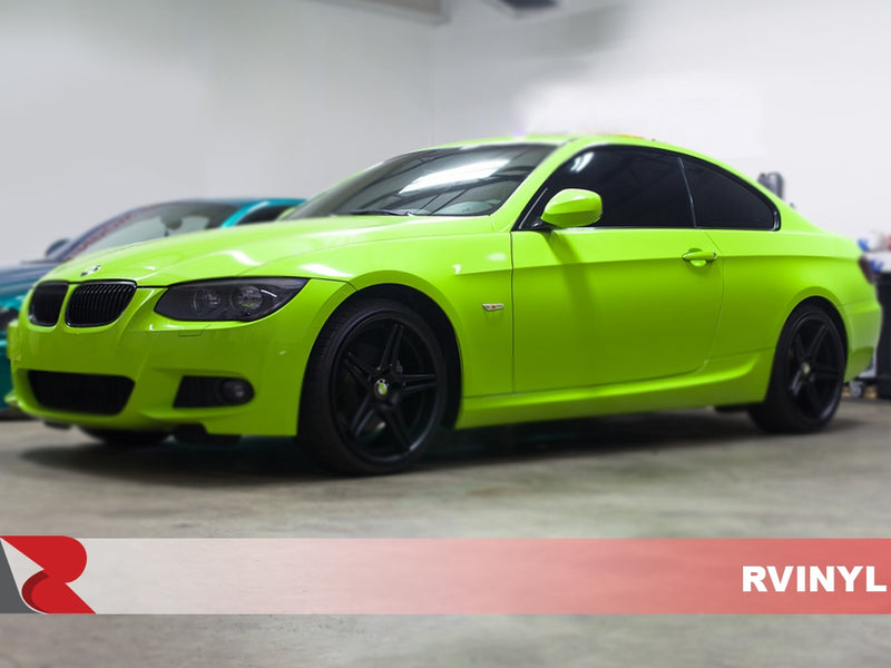 Avery Dennison™ SW900 Gloss Lime Green Vinyl Wrap | 731-O