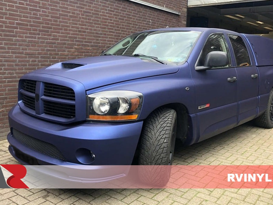 Avery Dennison™ SW900 Matte Metallic Blue Vinyl Wrap | 615-M