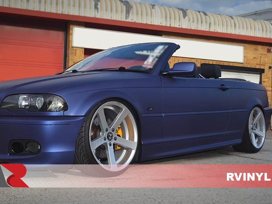 Avery Dennison™ SW900 Matte Metallic Night Blue Vinyl Wrap | 623-M
