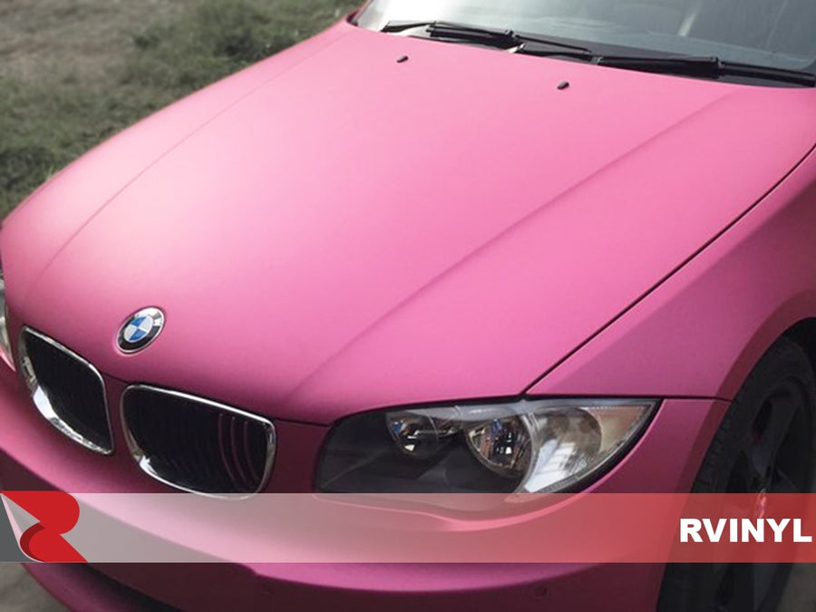 Avery Dennison™ SW900 Matte Metallic Pink Vinyl Wrap | 520-M