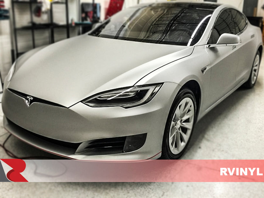 Avery Dennison™ SW900 Matte Metallic Silver Vinyl Wrap | 857-M