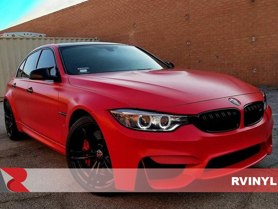 Avery Dennison™ SW900 Satin Carmine Red Vinyl Wrap | 438-O