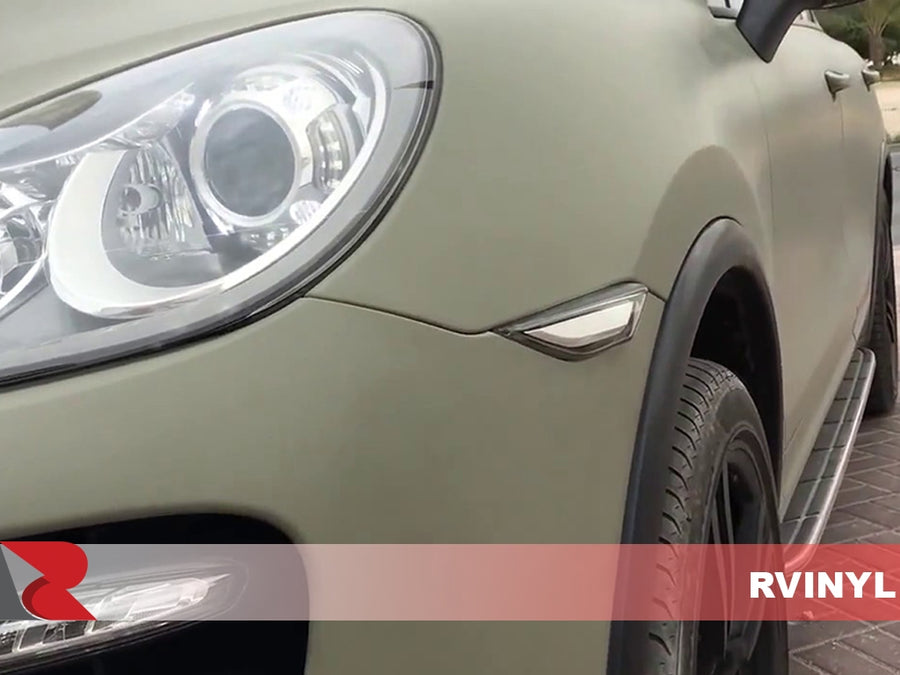 Avery Dennison™ SW900 Satin Khaki Green Vinyl Wrap | 712-O