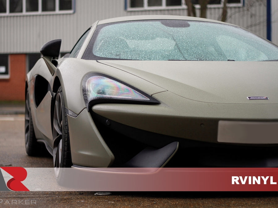 Avery Dennison™ SW900 Satin Khaki Green Vinyl Wrap | 712-O