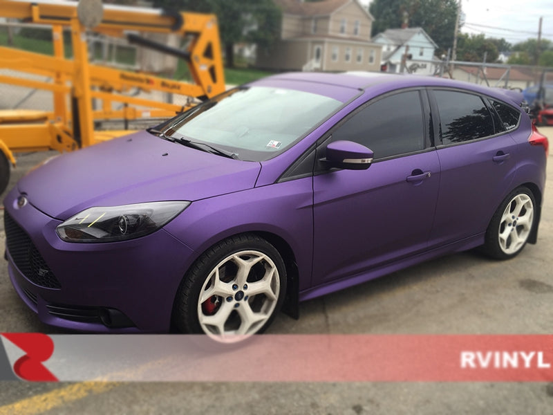 Avery Dennison™ SW900 Satin Purple Metallic Vinyl Wrap | 566-M