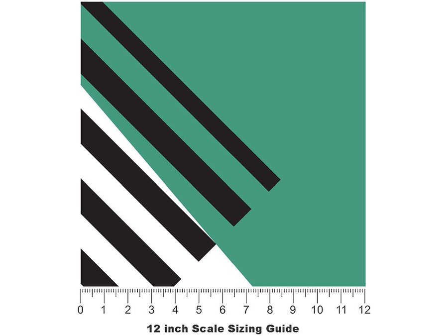 Adams Apple Abstract Vinyl Film Pattern Size 12 inch Scale~Rwraps Adams Apple Abstract Sizing Chart~2
