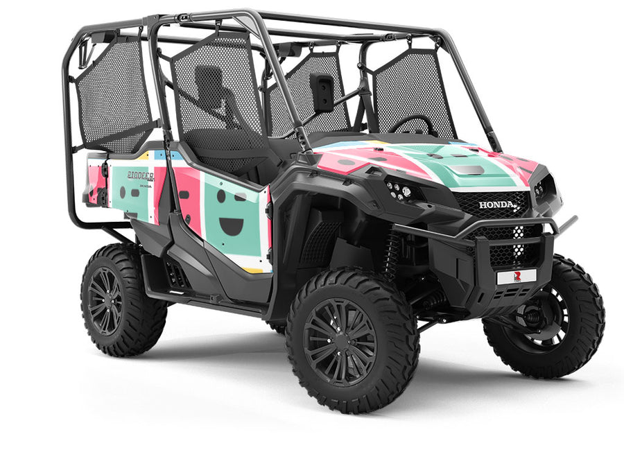 Advanced Emoticon Emoji Utility Vehicle Vinyl Wrap