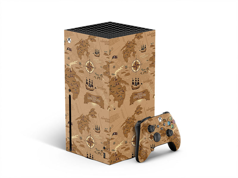 adventurers beware pirate XBOX DIY Decal