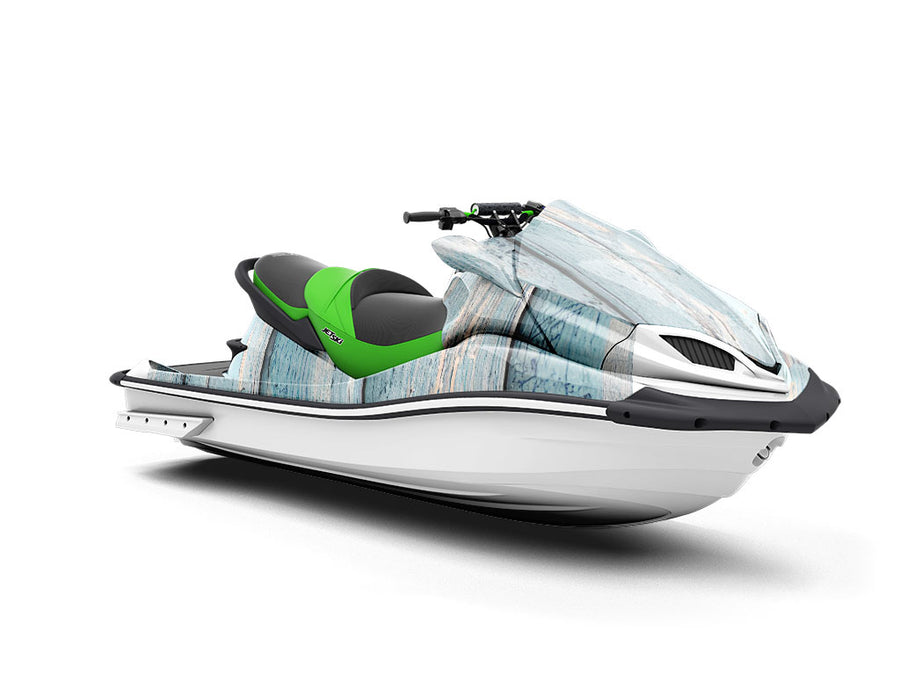 Aero Wood Plank Jet Ski Vinyl Customized Wrap