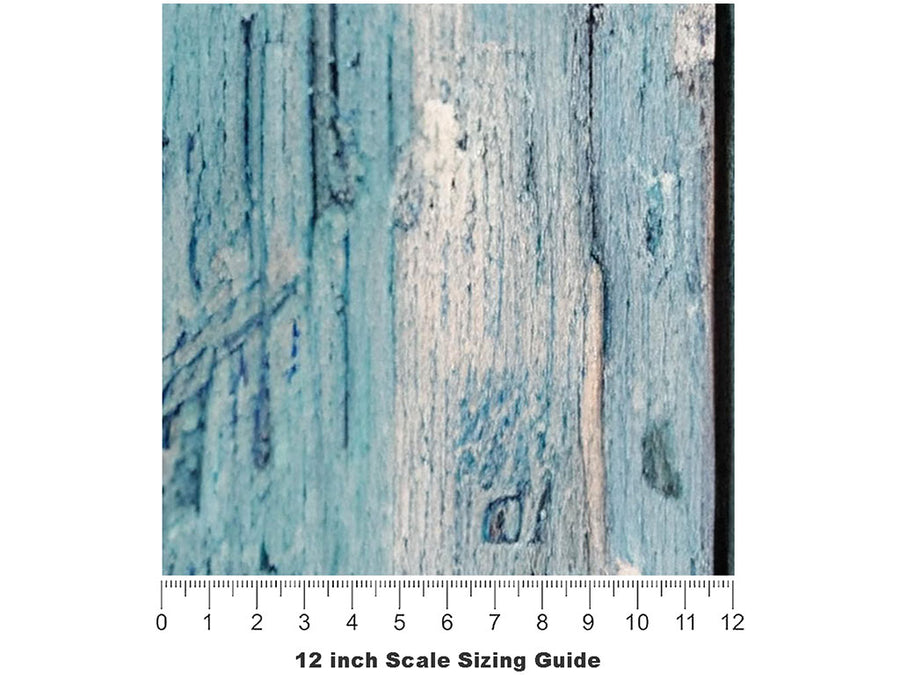 Aero Wood Plank Vinyl Film Pattern Size 12 inch Scale~Rwraps Aero Wood Plank Sizing Chart~3