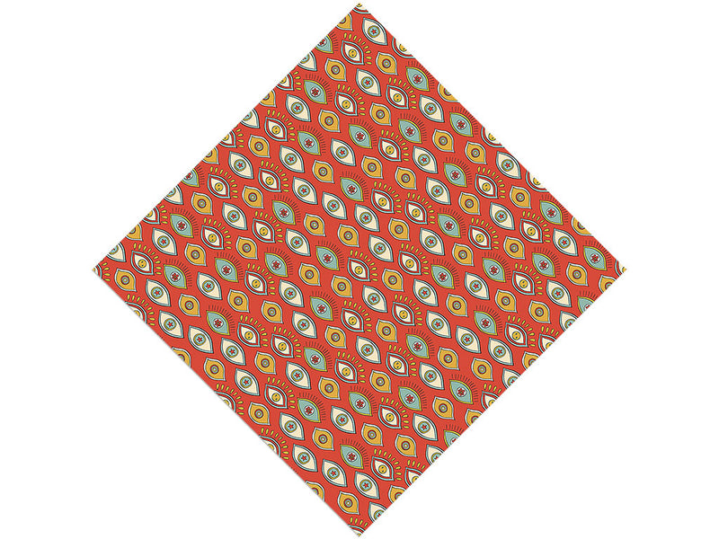 Afraid Petrified Retro Vinyl Wrap Pattern
