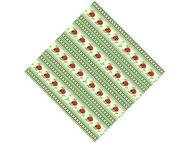Afternoon Tea Bug Vinyl Wrap Pattern